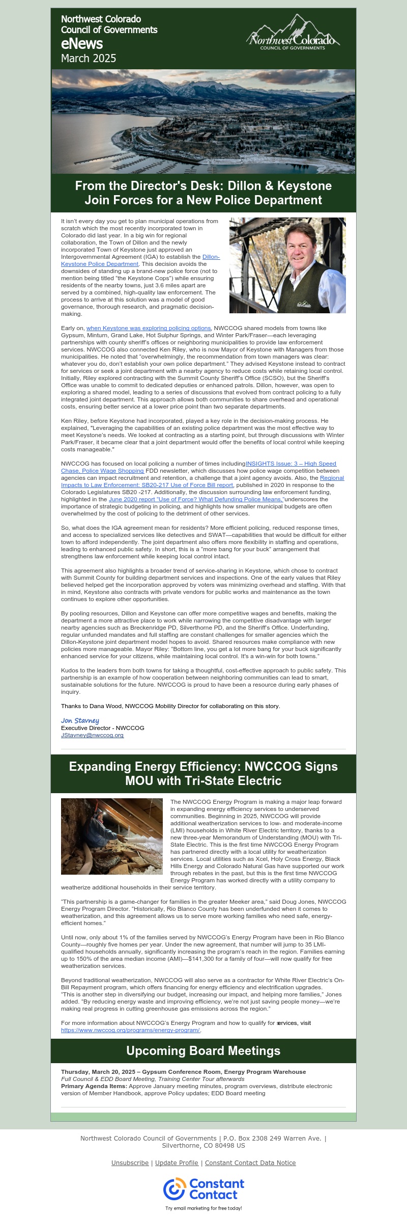 March 2025 Newsletter