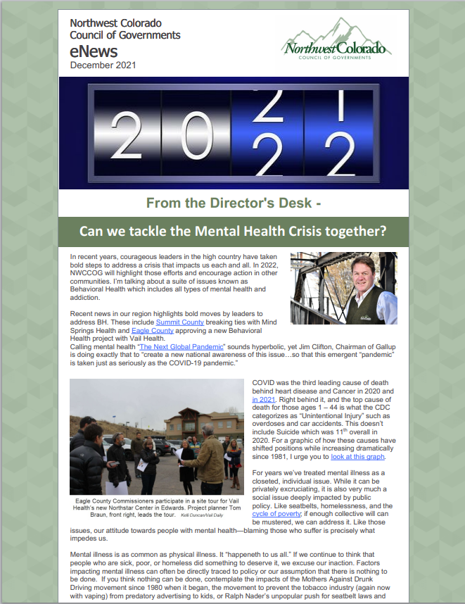 December – Tackling the Mental Health Crisis together