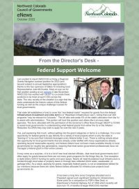 October 2022 News – Federal Support Welcome, Antedotum Inc,, Vintage’s Steamboat Office, Energy Program welcomes new employees