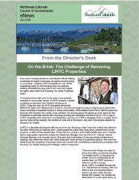 July 2023 News – LIHTC Properties, Vintage Four Year Area Plan, Navigating the Path to Federal Funding