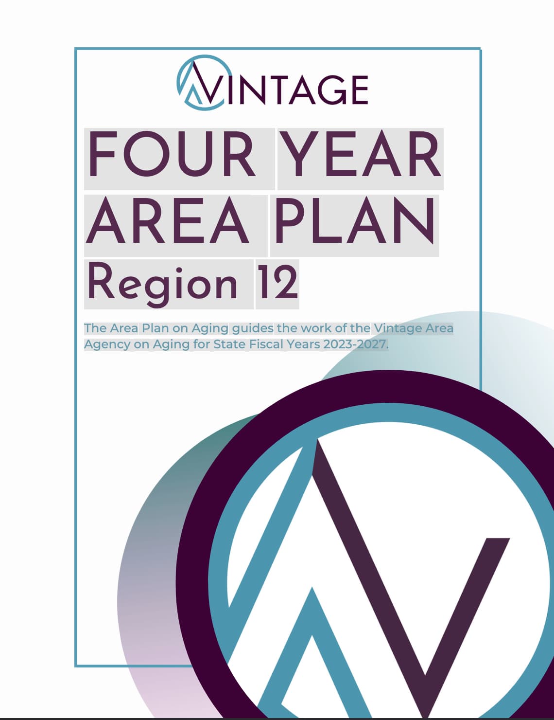 The Area Plan on Aging – Region 12