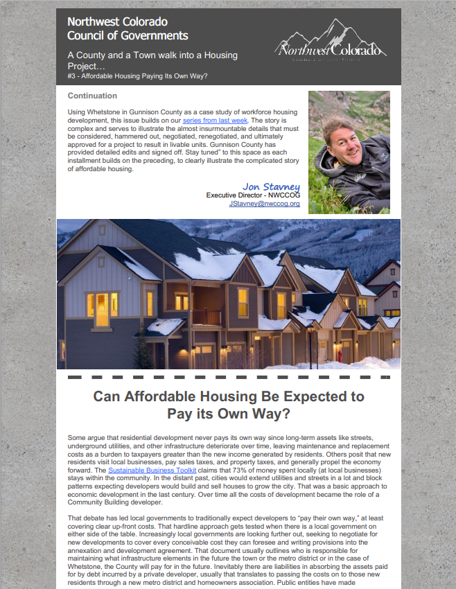 #3 Can Affordable Housing Be Expected to Pay its Own Way?