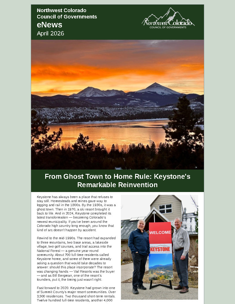 April 2026 Newsletter