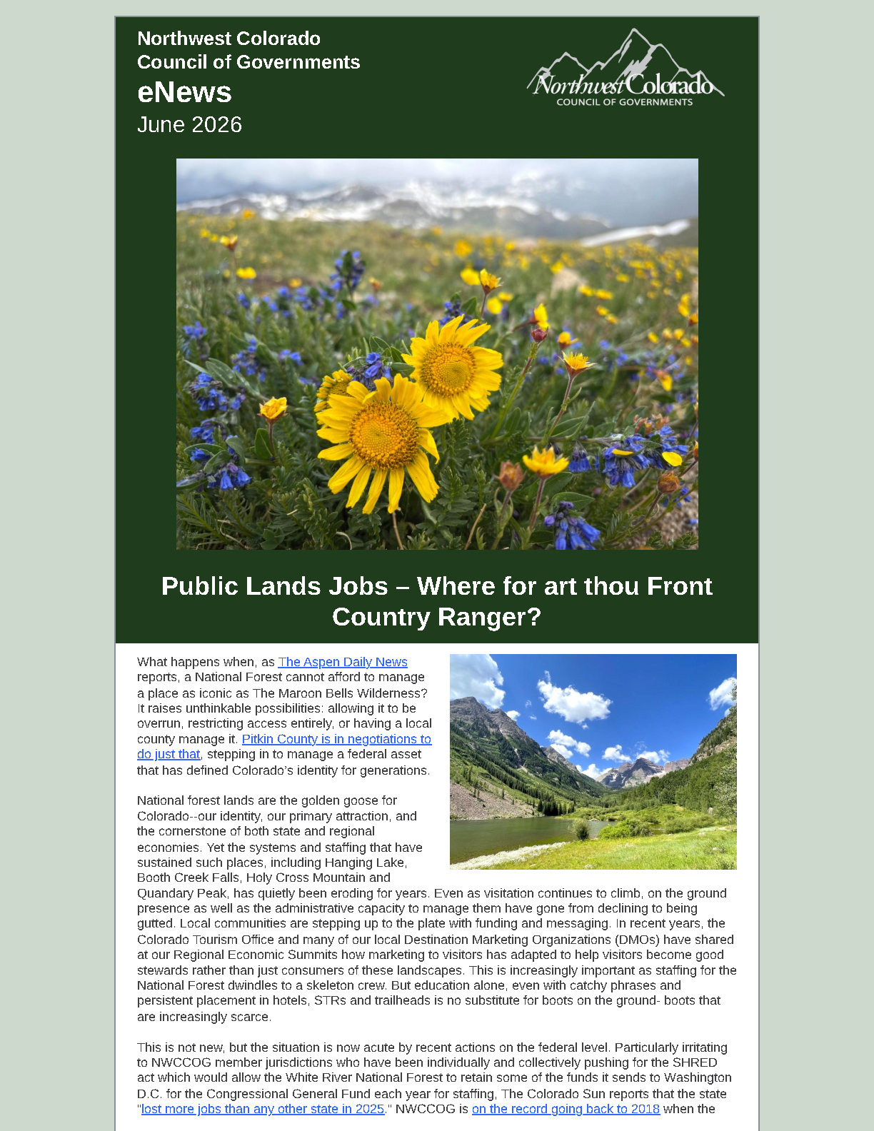 June 2026 Newsletter