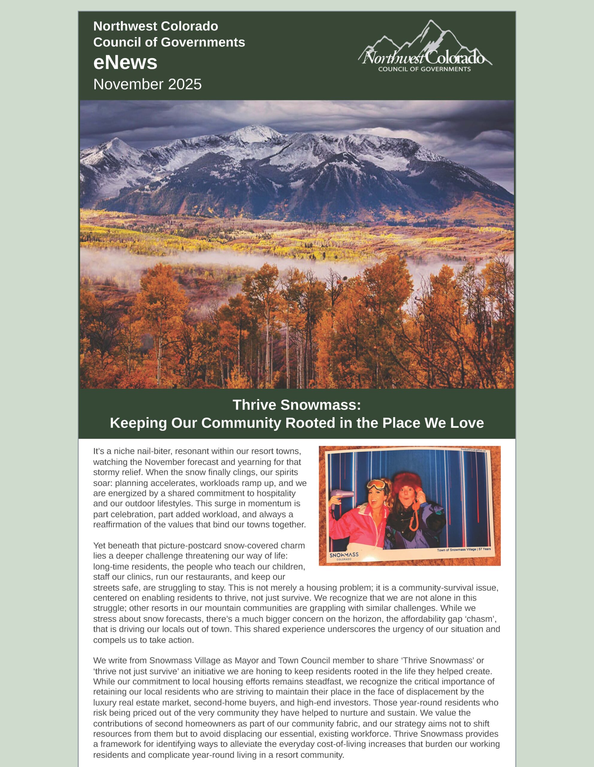 November 2025 Newsletter