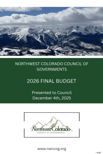 2026 NWCCOG Budget