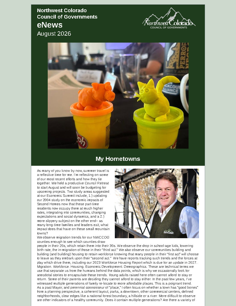 August 2026 Newsletter