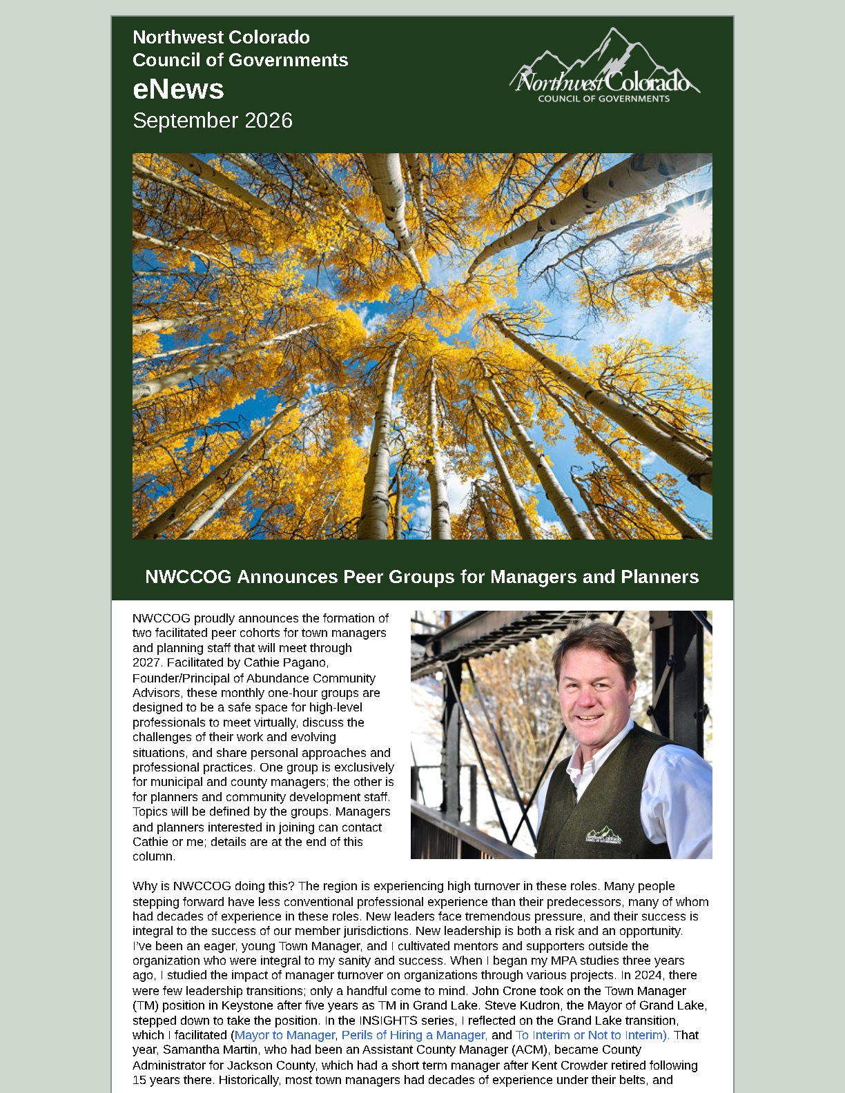 September 2026 Newsletter